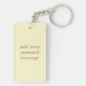 Cinque Terre, Italië  Sleutelhanger (achterkant)