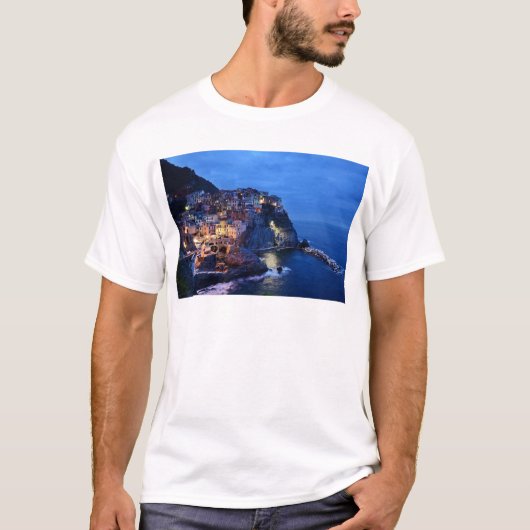 Cinque Terre, Italië T-shirt (Voorkant)