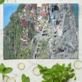 Cinque Terre, Italië Theedoek (Gevouwen)