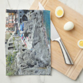Cinque Terre, Italië Theedoek (Quarter Fold)