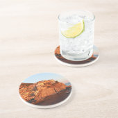 Cinque Terre, Italië Zandsteen Onderzetter (Zijkant)