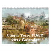 Cinque Terre Italy 2017 Tourism Holiday Kalender (Hoes)