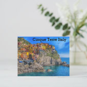 Cinque Terre Italy Briefkaart (Staand voorkant)