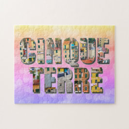 Cinque Terre Italy Colorful Travel Legpuzzel