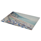 Cinque Terre Italy Fun Beach Schilderachtig Travel Snijplank (Hoek)