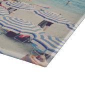 Cinque Terre Italy Fun Beach Schilderachtig Travel Snijplank (Hoek)