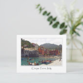 Cinque Terre Italy | Italiaanse Riviera Briefkaart (Staand voorkant)