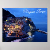 Cinque Terre Italy Poster (Voorkant)