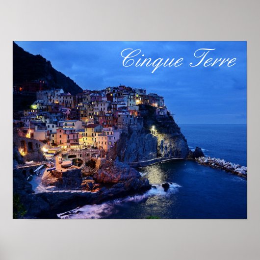 Cinque Terre Italy Poster (Voorkant)