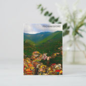 Cinque Terre Italy Riomaggiore Travel Photo Briefkaart (Staand voorkant)
