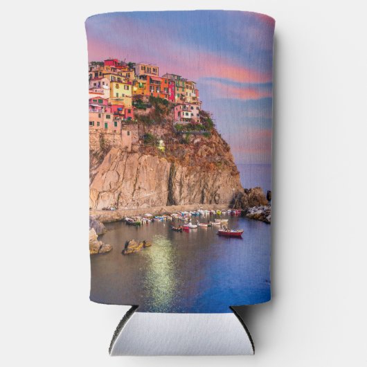 Cinque Terre Italy Seltzer Blikjeskoeler (Voorkant)