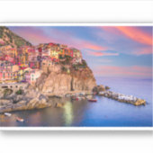 Cinque Terre Italy Sticker (Voorkant)