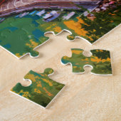 Cinque Terre Italy Summer Travel Briefkaart Legpuzzel (Zijkant)