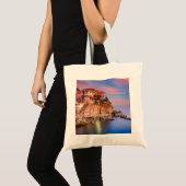 Cinque Terre Italy Tote Bag (Voorkant (product))