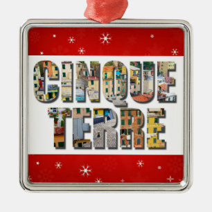 Cinque Terre Italy Travel Photos Metalen Ornament