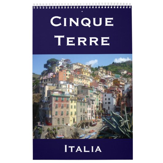 Cinque Terre Kalender (Hoes)