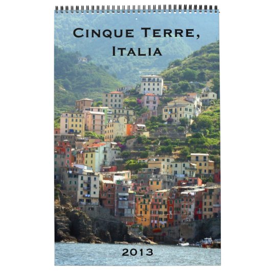 cinque terre kalender 2013 (Hoes)