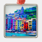 Cinque Terre La Spezia Metalen Ornament (Voorkant)