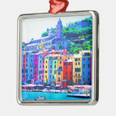 Cinque Terre La Spezia Metalen Ornament (Links)
