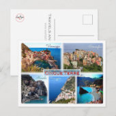 Cinque Terre - Liguria - Italië - Briefkaart (Voorkant / Achterkant)