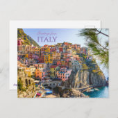 Cinque Terre Liguria Italië Briefkaart Schilderach (Voorkant / Achterkant)