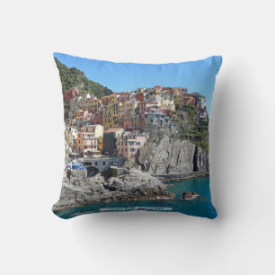 Cinque Terre, Liguria, Italië Kussen