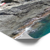 Cinque Terre, Liguria, Italië Poster (Hoek)