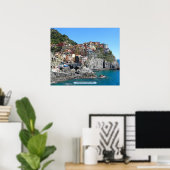 Cinque Terre, Liguria, Italië Poster (Thuiskantoor)