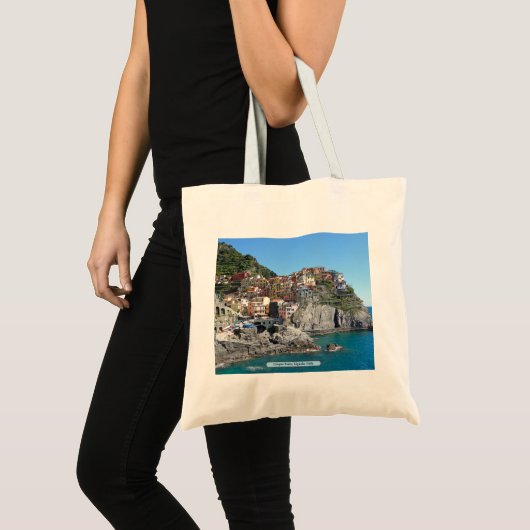 Cinque Terre, Liguria, Italië Tote Bag (Voorkant (product))
