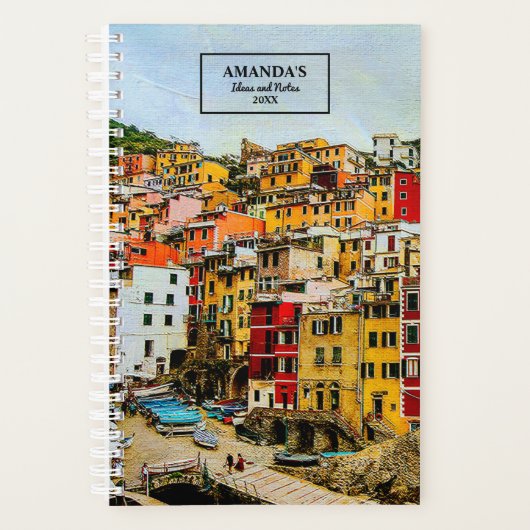 Cinque Terre Liguria Italy Europe Travel Planner (Voorkant)