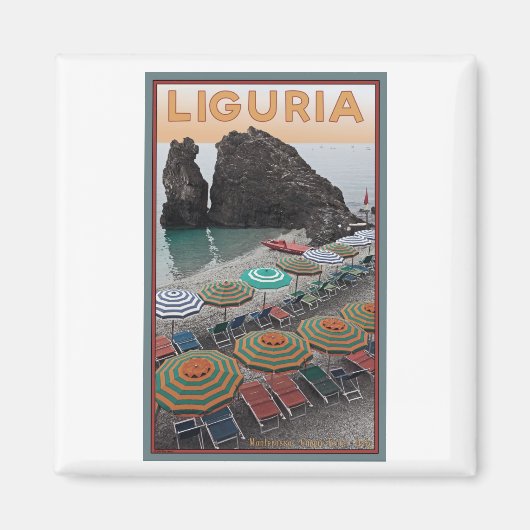 Cinque Terre - Liguria Magneet (Voorkant)