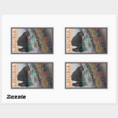 Cinque Terre - Liguria Rechthoekige Sticker (Vel)