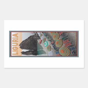 Cinque Terre - Liguria Rechthoekige Sticker