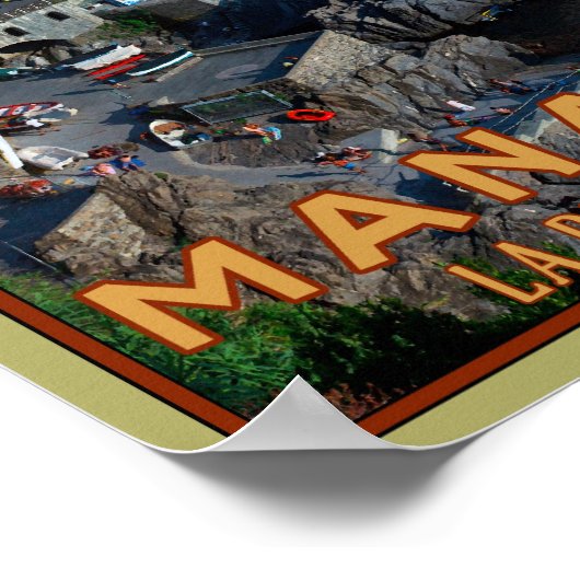 Cinque Terre - Manarola Poster (Hoek)