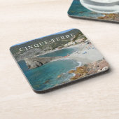 Cinque Terre Monterosso uitzicht onderzetters (Linkerzijde)