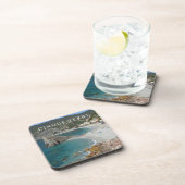 Cinque Terre Monterosso uitzicht onderzetters (Rechterzijde)