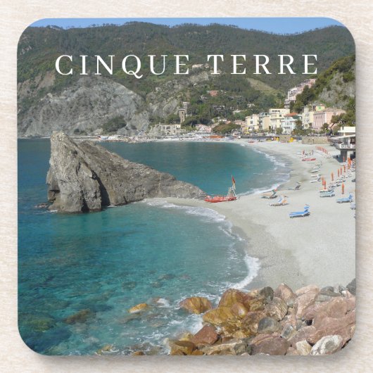 Cinque Terre Monterosso uitzicht onderzetters (Voorkant)