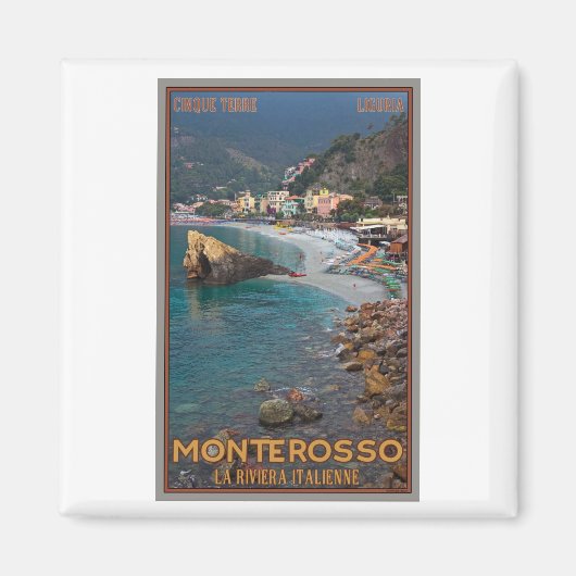 Cinque Terre - Morning Monterosso Beach Magneet (Voorkant)