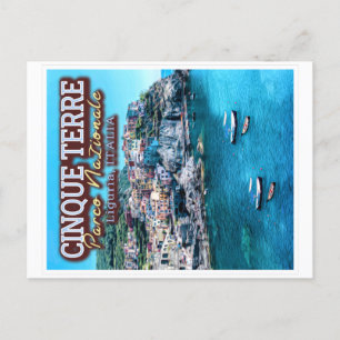 CINQUE TERRE NATIONAL PARK - LIGURIA ITALIË BRIEFKAART