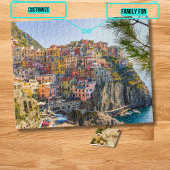 Cinque Terre Photo Puzzle Legpuzzel
