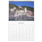 Cinque Terre reizen Kalender (Mar 2027)