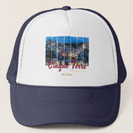 Cinque Terre Riomaggiore Italiaanse  Souvenir Trucker Pet
