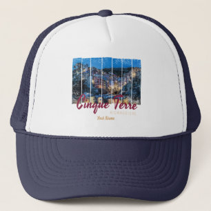 Cinque Terre Riomaggiore Italiaanse  Souvenir Trucker Pet