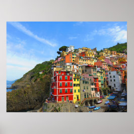 Cinque Terre - Riomaggiore, Italië Poster