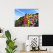 Cinque Terre - Riomaggiore, Italië Poster (Thuiskantoor)