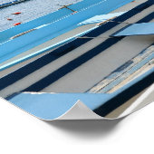 Cinque terre - Riomaggiore Poster (Hoek)