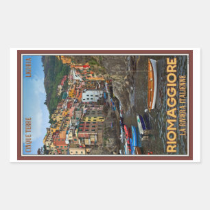 Cinque Terre - Riomaggiore Rechthoekige Sticker