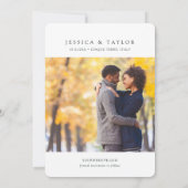 Cinque Terre Save the Date Italiaanse Trouwdag Kaart (Achterkant)