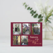 Cinque Terre Street Collage Briefkaart (Staand voorkant)