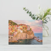 Cinque Terre, Sunset Kaart (Staand voorkant)
